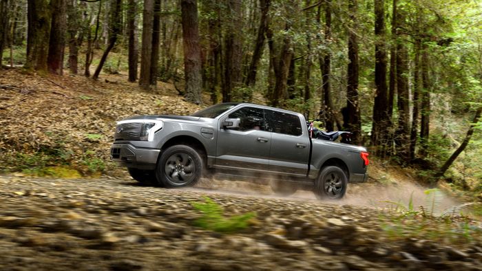 2022 Ford F-150 Lightning Lariat.