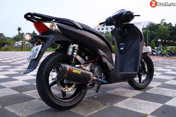 Modifikasi Honda SH150i yang menawan