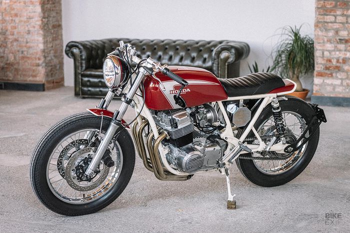 Honda CB750 ini jadi cafe racer yang elegan