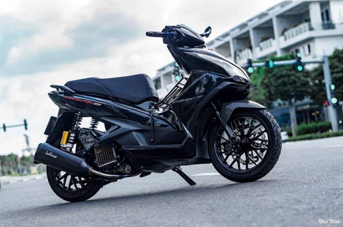 Modifikasi Honda Air Blade 125 yang menawan