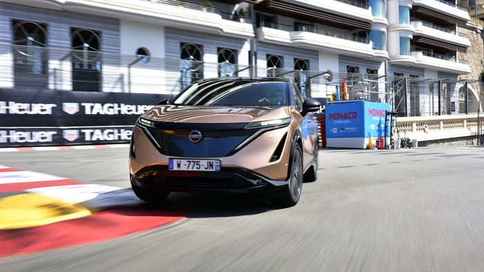 Nissan Ariya di Circuit de Monaco