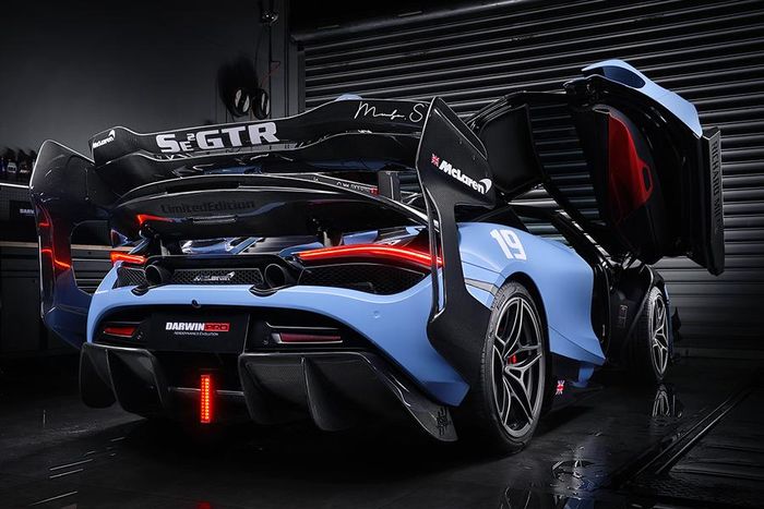 Tampang sangar McLaren 720S garapan  DarwinPRO Aerodynamics, Jerman