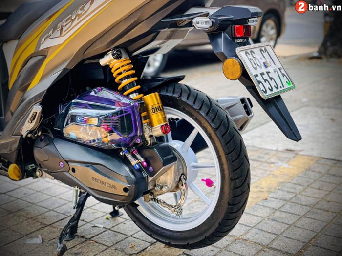 Kaki belakang dan sektor mesin dapat ubahan juga