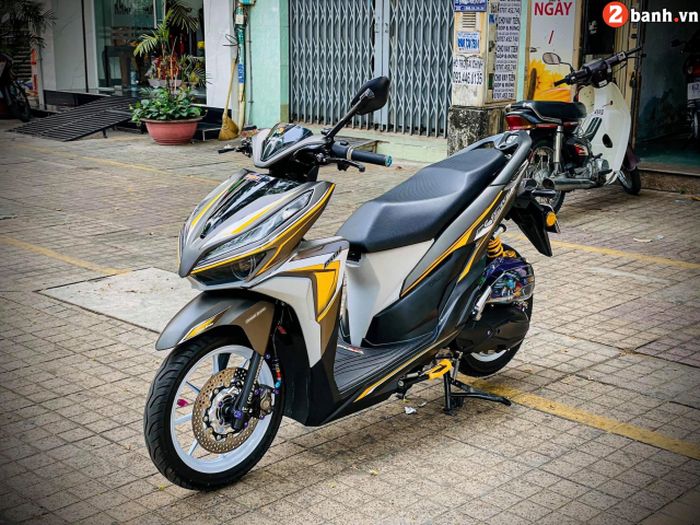 Modifikasi Honda Vario 150 yang menawan