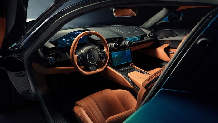 Interior Rimac Nevera