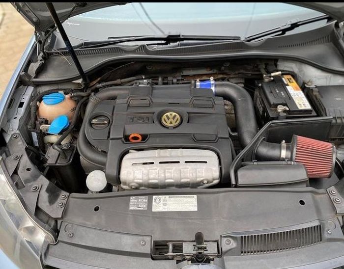 Dapur pacu VW Golf kena sentuhan remap dan reflush, open filter dan fullsystem knalpot