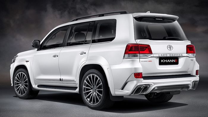 Tampilan belakang modifikasi Toyota Land Cruiser garapan Khann