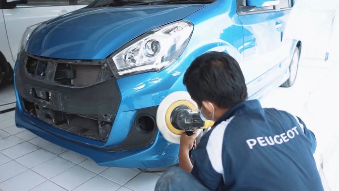 Bengkel cat dan perbaikan bodi Astra Peugeot