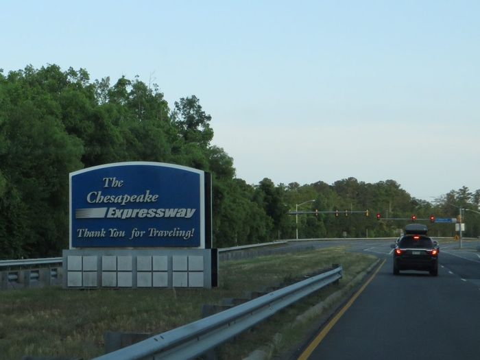 Suasana di tol termahal di Amerika Serikat, Chesapeake Expressway