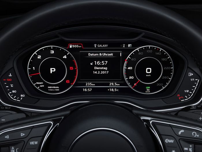 Ilustrasi Audi Virtual Cockpit