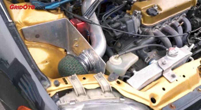 Suplai udara pakai open filter K&amp;N