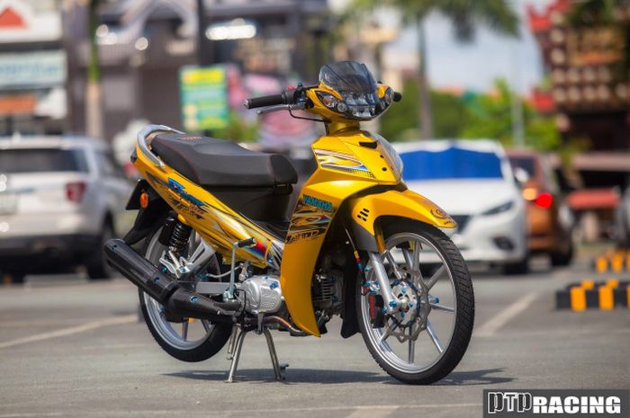 Modifikasi Yamaha Vega R yang menawan