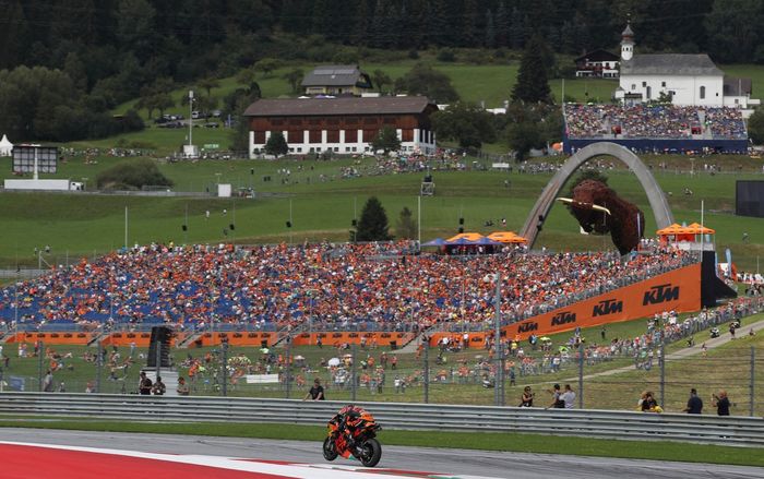 Dua seri MotoGP 2021 di Red Bull Ring akan full penonton