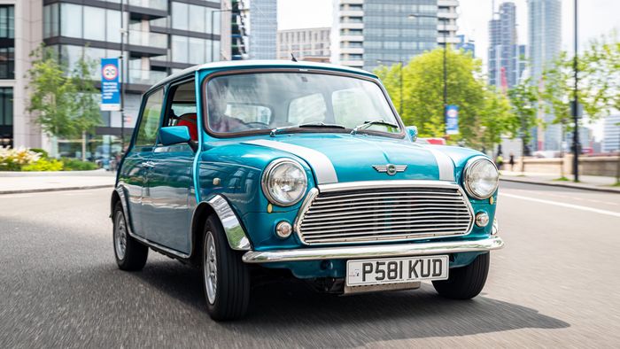 Rover Mini konversi listrik London Electric Cars