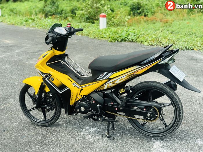 Kaki belakangnya mendapat suspensi baru