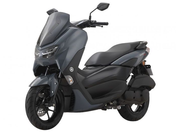 All New Yamaha NMAX 155 warna power grey tetap dengan pelek hitam 