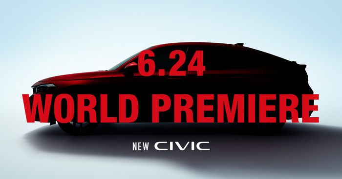 Honda bagikan teaser dan jadwal peluncuran New Honda Civic Hatchback