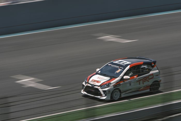 Toyota Yaris Tim TTI raih podium kedua di kelas ITCR Max Seri 2 ISSOM 2021