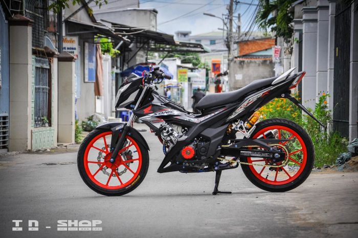 Modifikasi Honda Sonic 150R yang istimewa