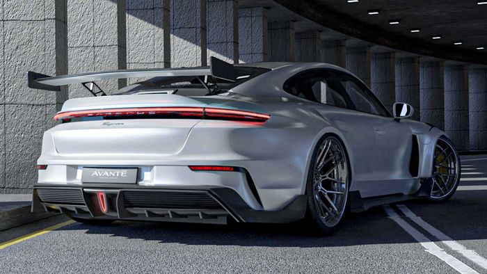 Modifikasi Porsche Taycan hasil garapan Avante Design, Jerman