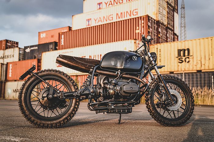 BMW R100RS scrambler yang super keren