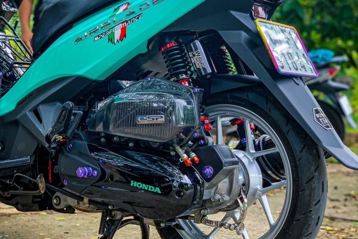 Shock belakang pakai YSS