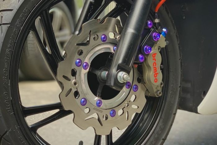 Kaki depan cuma mendapat upgrade pengereman