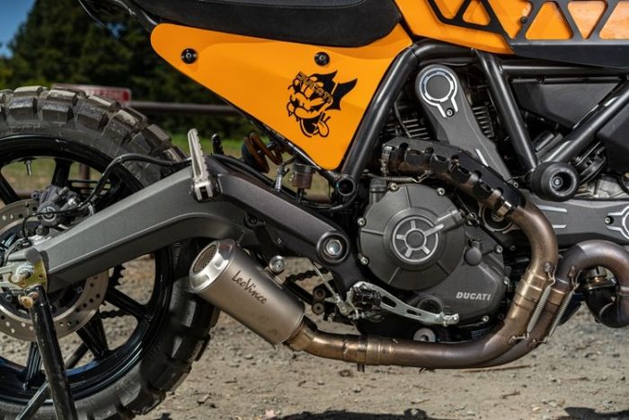 Mesin mendapat penggantian exhaust system