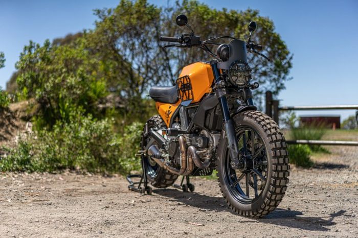 Ducati Scrambler yang super gagah
