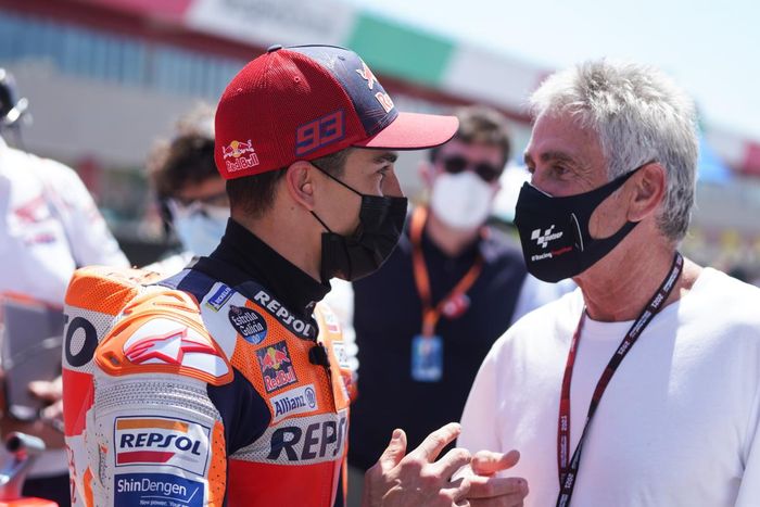 Mick Doohan sempatkan datang ke MotoGP Italia 2021 di sirkuit Mugello untuk berikan dukungan ke Marc Marquez