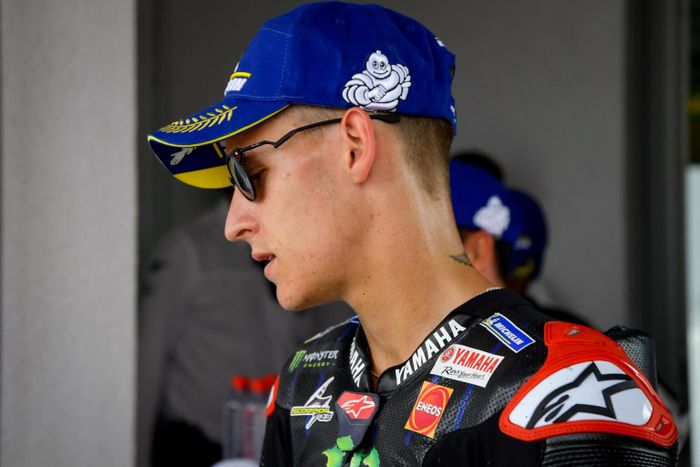 hasil modifikasi racing suit Fabio Quartararo.