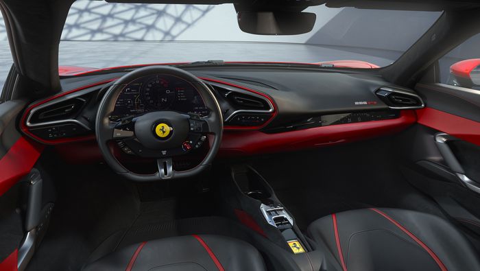 Interior Ferrari 296 GTB