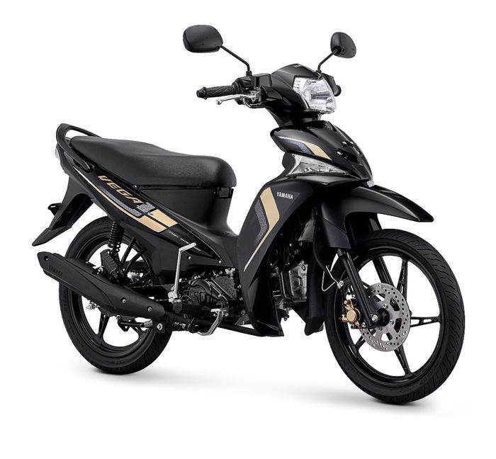 Yamaha Vega Force 2021 warna Metallic Black Gold