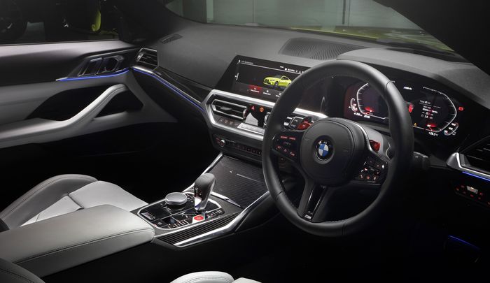 Interior BMW M4 Competition.