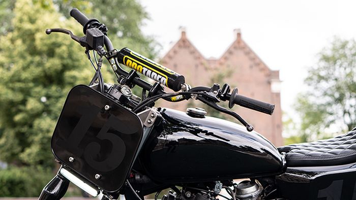 Tangki dan kokpit dibuat minimalis