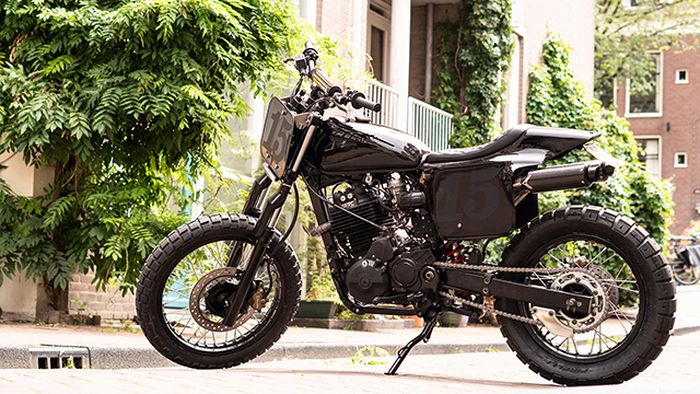 Kaki-kakinya masih cukup standar kecuali rodanya