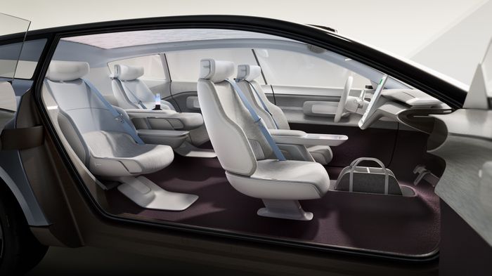 Interior Volvo Concept Recharge.