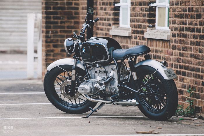 BMW R100RS bobber yang tampil mempesona