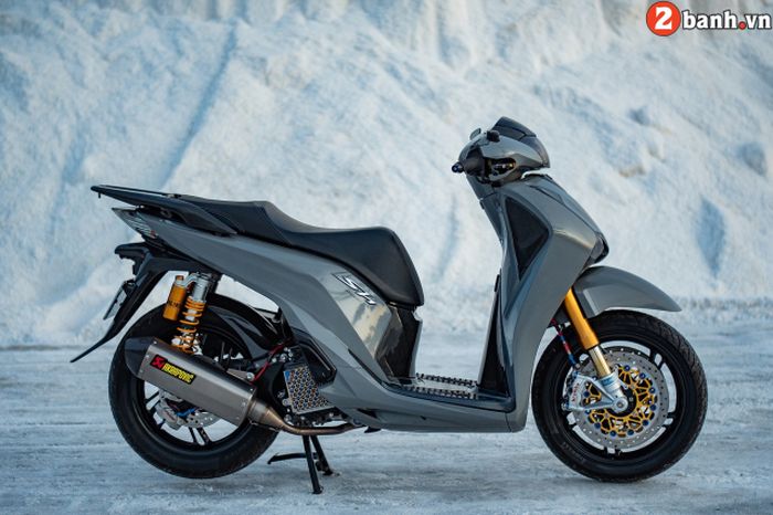 Modifikasi Honda SH150i yang mempesona