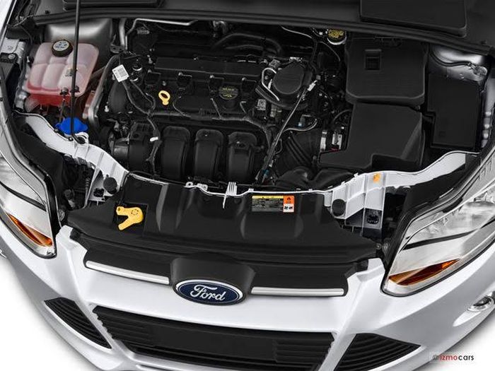 Ilustrasi mesin Ford Focus generasi ketiga