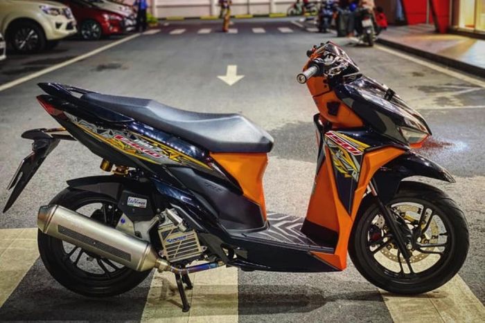 Modifikasi Honda Vario 150 yang menawan