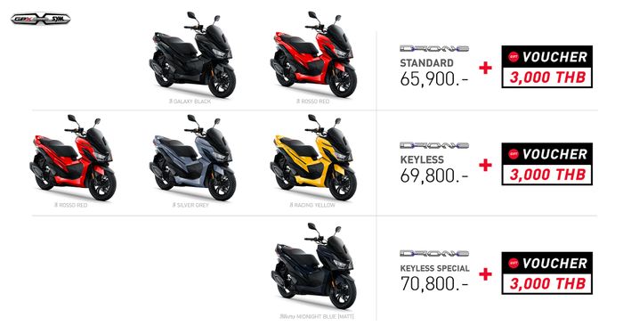 Harga GPX Drone pesaing Yamaha NMAX dan Honda PCX