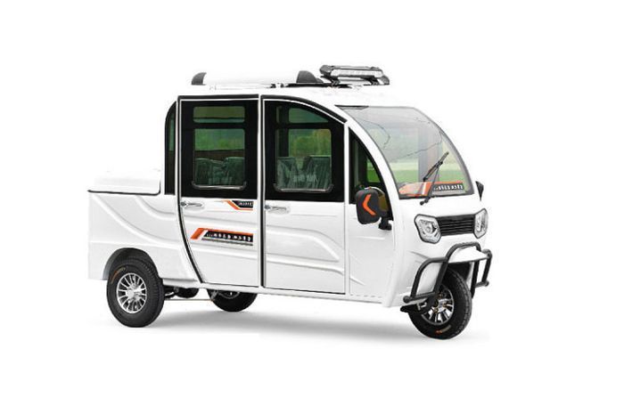 Rickshaw Electric Tricycle, kendaraan roda tiga dengan harga di bawah Honda BeAT.