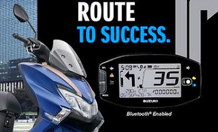 Matik baru Suzuki dilengkapi dengan fitur Suzuki Ride Connect