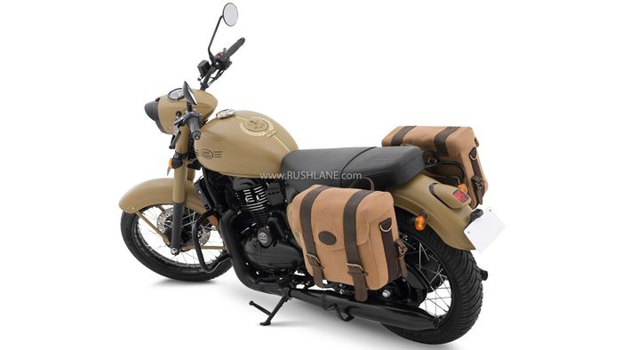 Jawa 42 pilihan warna Khaki.