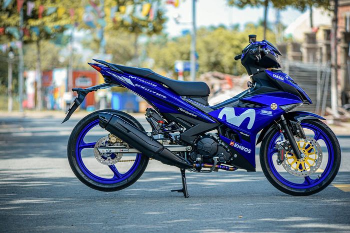 Modifikasi Yamaha MX King 150  yang impresif