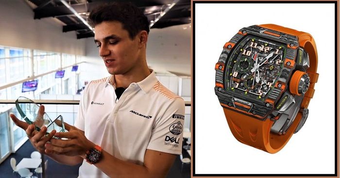 Jam tangan Lando Norris