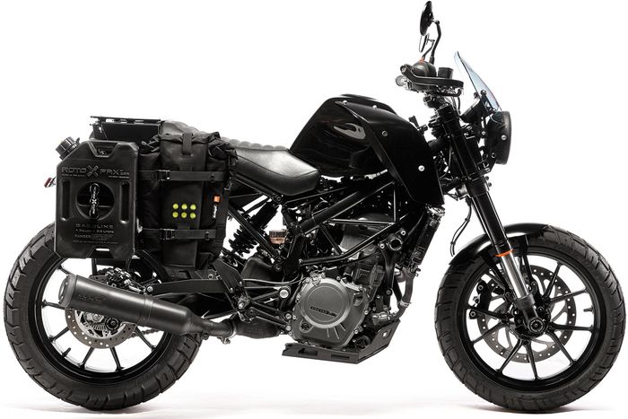 KTM Duke 390 scrambler yang super istimewa