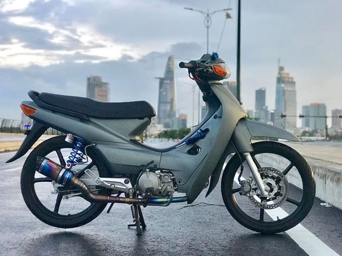Modifikasi Honda Supra X yang tak biasa