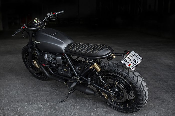 Moto Guzzi California 1100 scrambler yang menawan
